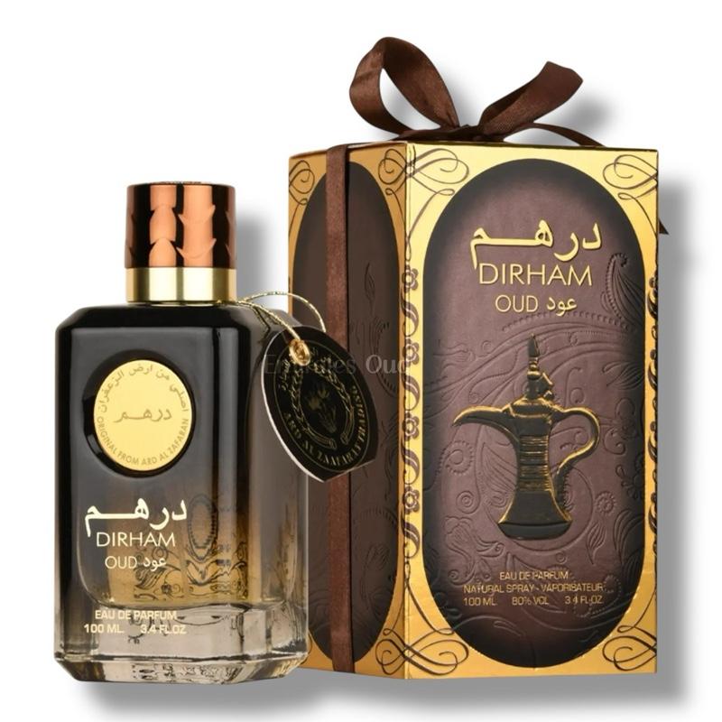 Dirham Oud – 100ml Arabian Eau de Parfum for Men & Women | Long Lasting Luxury Perfume with Citrus, Spices & Deep Oud Notes