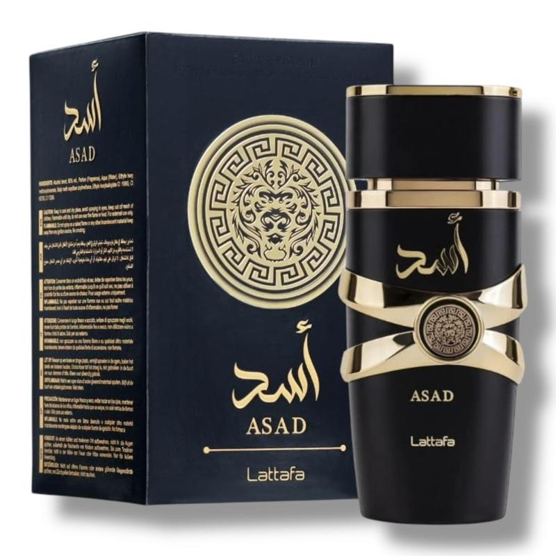 Lattafa Asad 100ml Eau de Parfum | Strong Arabian Perfume for Men | Long Lasting Masculine Scent