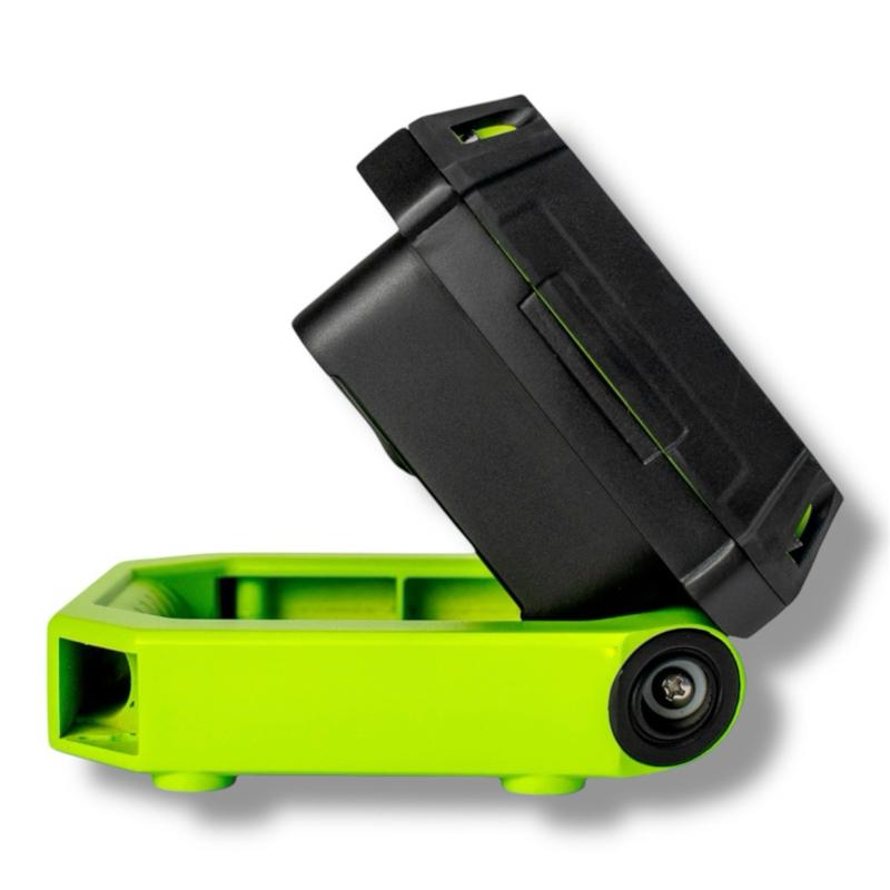 Luceco 10W LED Rechargeable Worklight – Portable & Powerful LED Lighting | Tough | Robust | LED | 4000K White Light | USB Car Chargeable | On Site | Home | Garage | Light Weight | Super Bright | 800 Lumens
