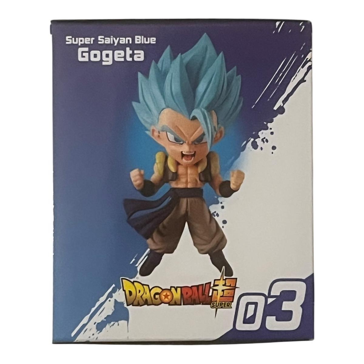 Bandai Official | Gogeta Super Sayain Blue | Dragon Ball Super | Toy Figure | Chibi Masters funko asuka rei