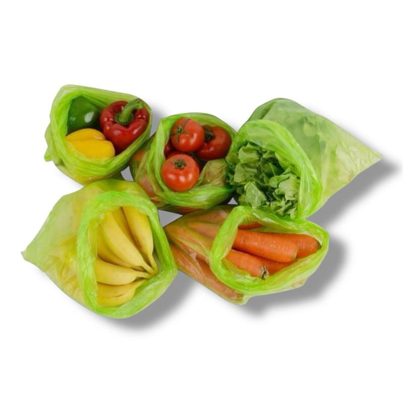 Food Storage Bags Bulk Buy 10 Packs – 120 Sealapack Fresher 4 Longer Fruit & Vegetable – Extends Freshness, Reduces Waste – Includes 6 Small (15”x9”) & 6 Large (17”x12”) Per Pack – Ideal for Home, Kitchen, Restaurants & Food Storage – Keeps Produce Fresh