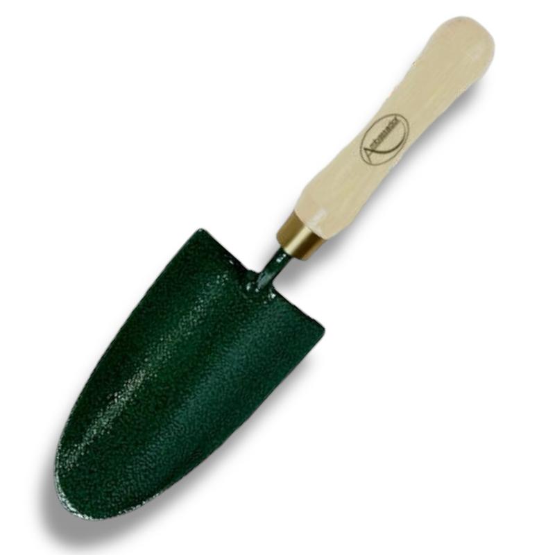 Ambassador Carbon Steel Hand Trowel – Heavy Duty Garden Tool for Digging, Planting & Soil Cultivation, Rust-Resistant with Ergonomic Wooden Handle, Durable & Long-Lasting Gardening Essential
