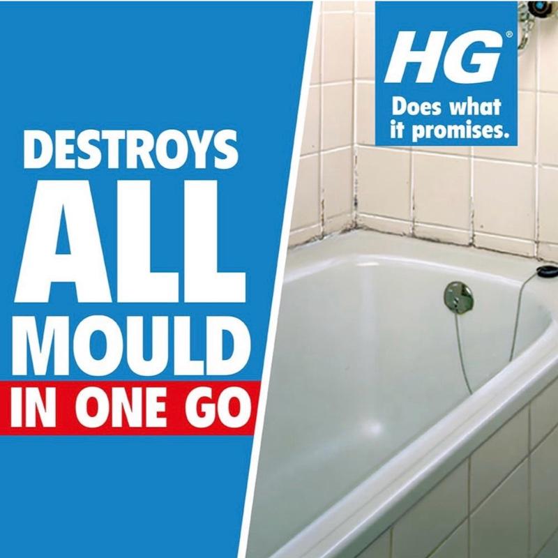 HG Mould Spray 650ml | Remove And Prevent Mould Powerful Mould & Mildew Remover for Walls, Bathrooms, Kitchens, Windows, Moulded Areas In The Home. Home Cleaner, Surface, Safe for wallpaper | Household