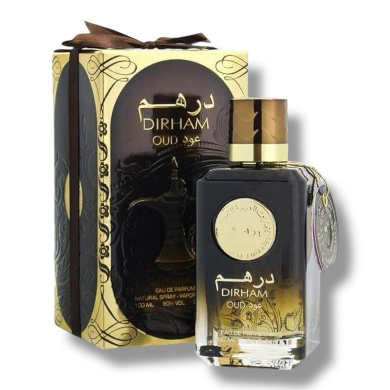 Dirham Oud – 100ml Arabian Eau de Parfum for Men & Women | Long Lasting Luxury Perfume with Citrus, Spices & Deep Oud Notes