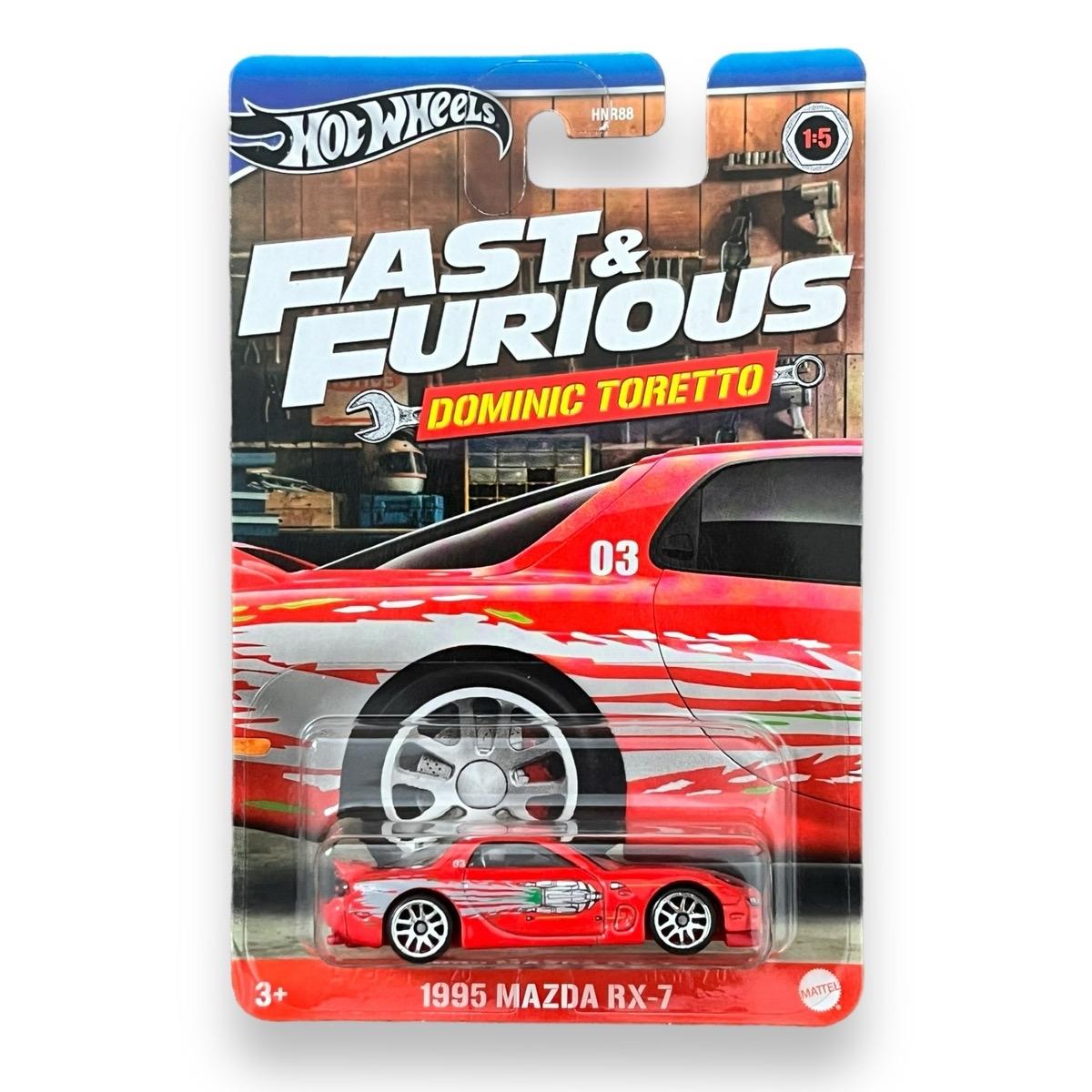 Hot Wheels | Mazda RX7 1995 Fast And Furious Dominic Toretto | Mattel |