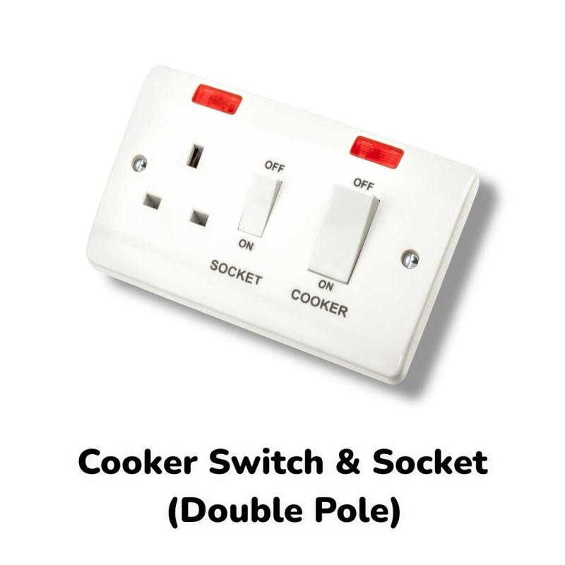 Second Fix Electrical Bundle Create Your Own - Premium Sockets, Switches, Fused Spurs, Light Fittings & Blank Plates Cooker Bathroom Kitchen Electrician Rewire Household - BS EN Certified - DIY & Trade Quality - High Safety Standards - Securlec