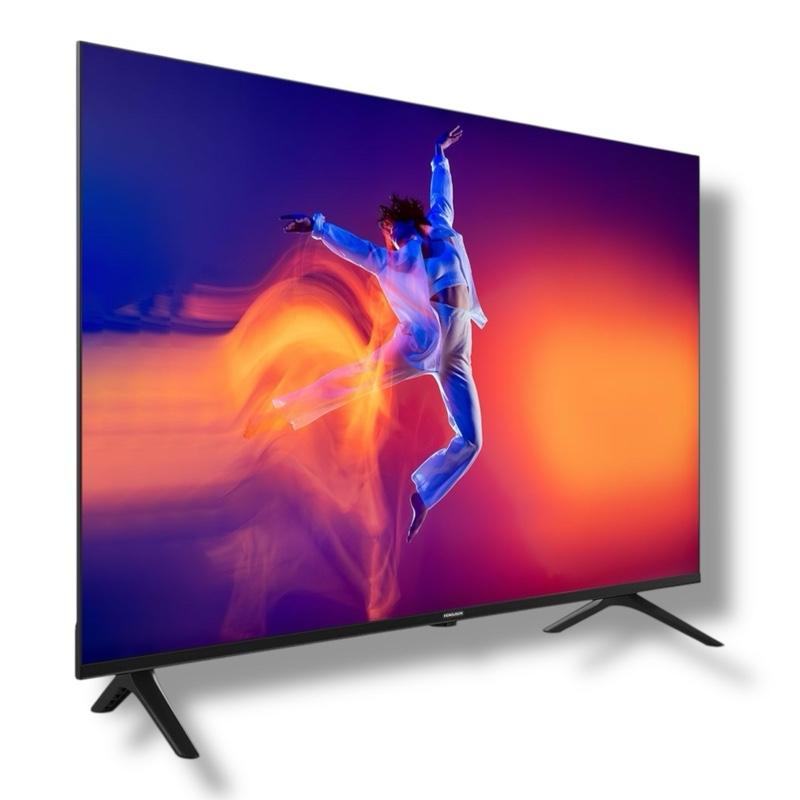 Ferguson 65” 4K UHD Smart Roku TV | Made in UK | HDR10 | Dolby Audio | Freeview Play | Frameless | 3x HDMI | Works with Alexa, Google & Apple | Miracast | Netflix & YouTube