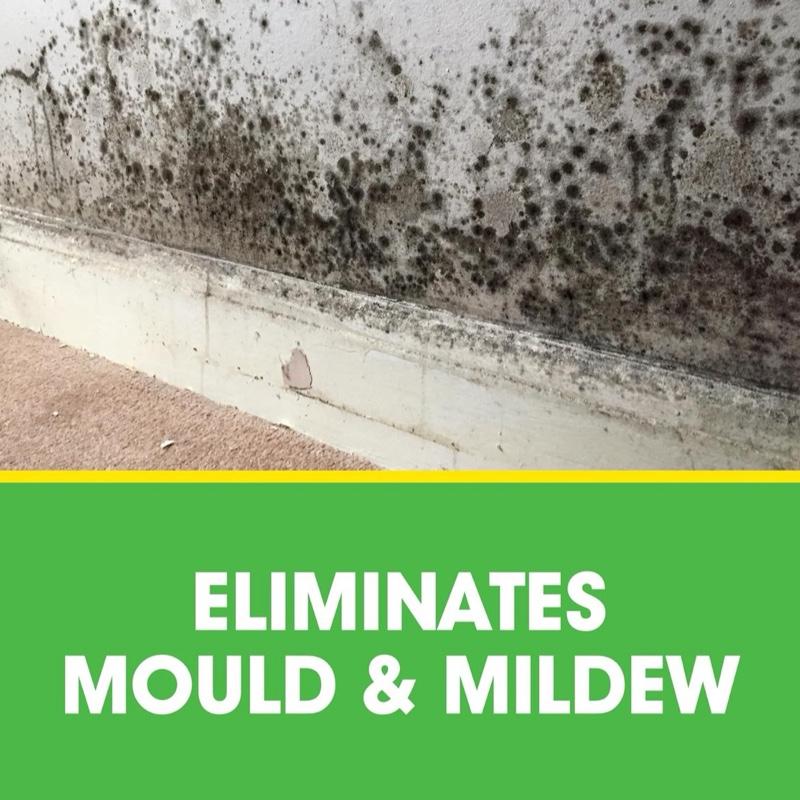 Kilrock Mould Spray Cleaner 500ml – Powerful Anti-Mould Formula for Walls, Windows, Tiles, Grout & Seals – Removes Black Mould, Mildew, Damp Stains – Ideal for Kitchens, Bathrooms, Showers, Windows, Walls. Householdld