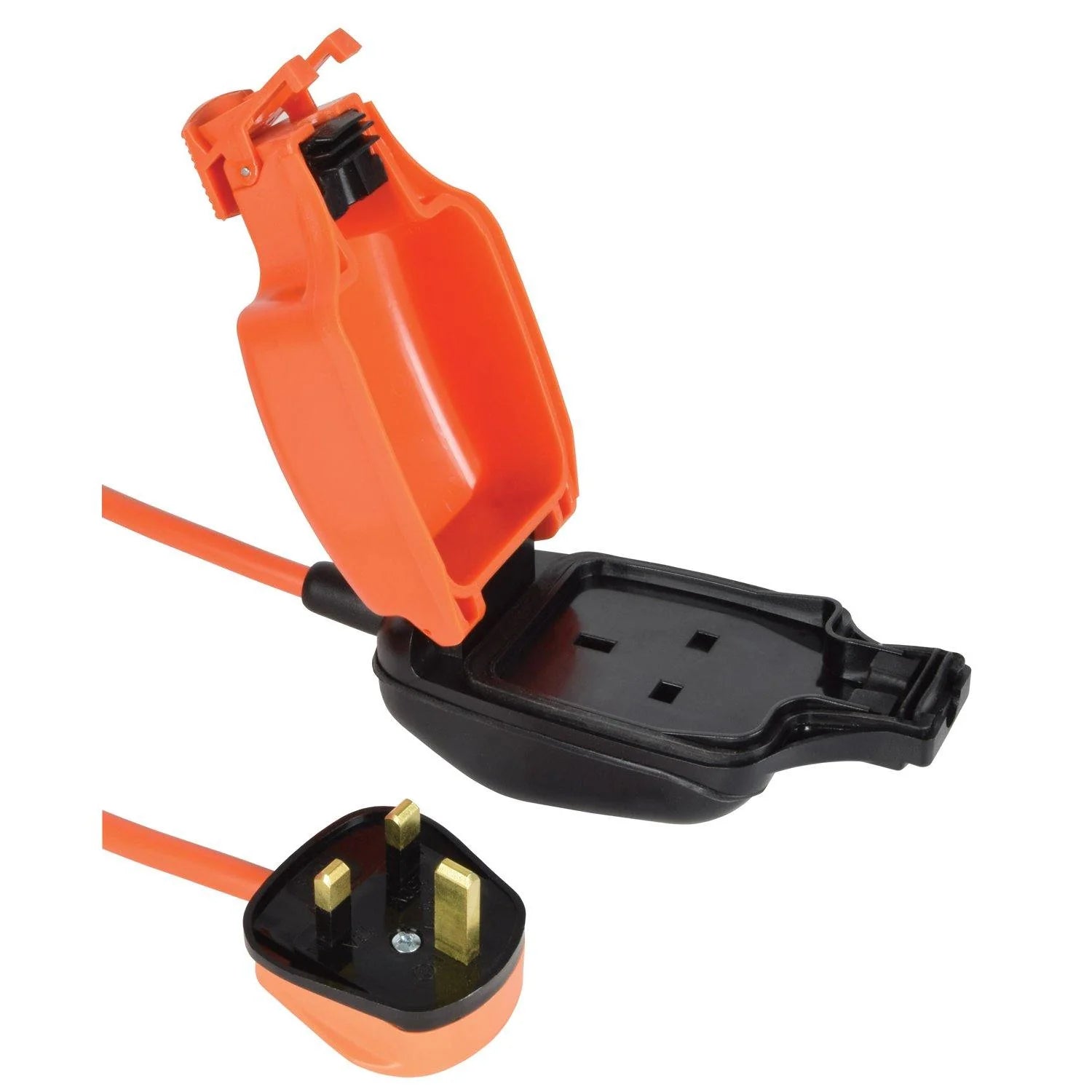 Master Plug Ip Rated Outdoor Extension Lead 15 meters/ 5 meters