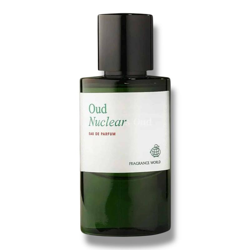 Fragrance World Oud Nuclear 60 ml EDP — Unisex Arabian Fragrance | Long-Lasting Oriental-Woody with Saffron, Roses & Leather Base