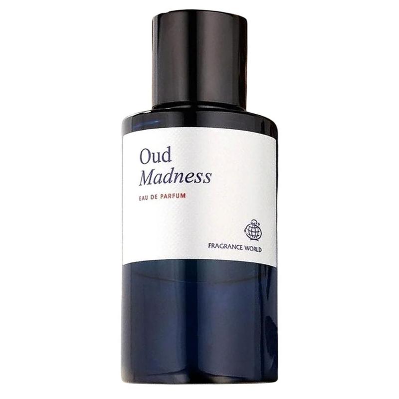 Fragrance World Oud Madness 60ml | Men & Women | Eau de Parfum | Long?Lasting Arabian Perfume with Oud, Leather & Amber | Bold Unisex Signature Scent