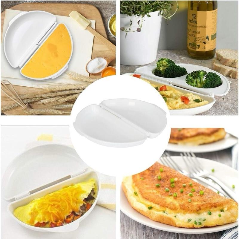 Microwave Omelette And Egg Maker – Quick & Easy Healthy Cooking! Kitchen Utensils, Storage, Cooking, Chef, Easy Cooking! Cookware Breakfast Lightweight