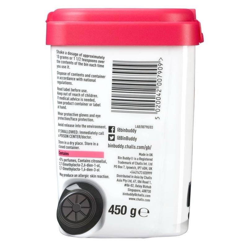 Bin Aroma Cleanser Buddy Fresh 450g Berry Blast, Bin Bad Scent odour Eliminate, Odour Prevention, Preventer, Fresh Bin, Home Bin, Black Bin, Green Bin, Bin Day Household Fragrance Perfume Scented Kitchen Fresh Smell eliminator