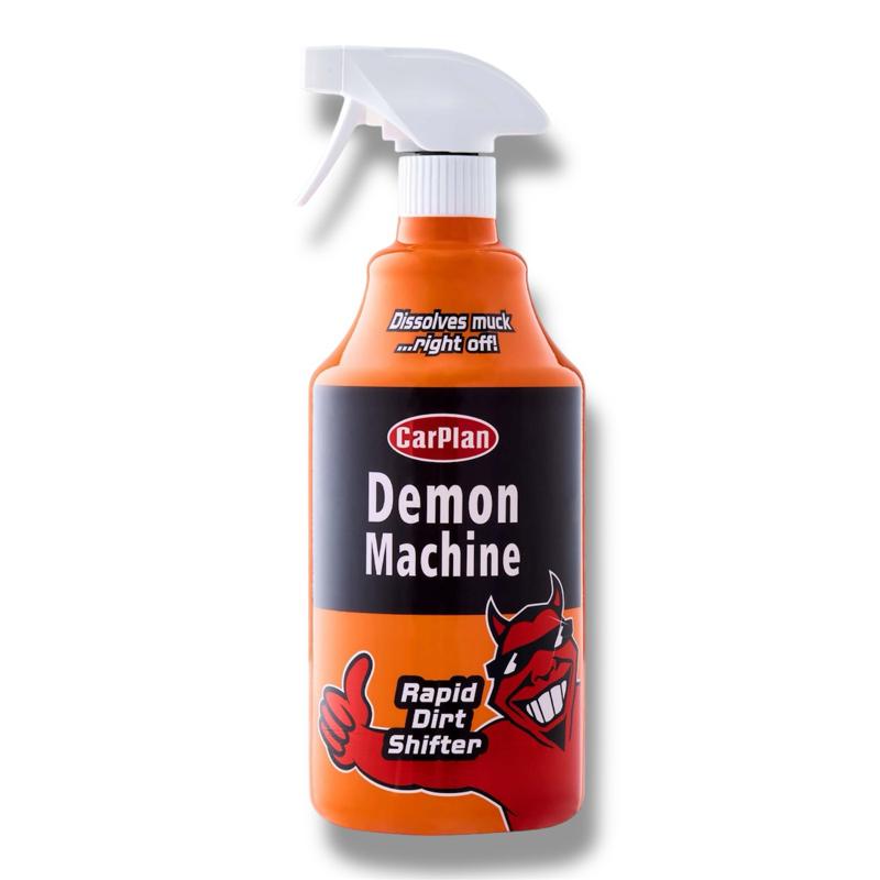 Pre-Wash Spray Car Cleaner 1L | Powerful Formula | Multi Purpose | Dirt Remover | Spotless Finish | CarPlan Demon Machine | Works On Paintwork, Glass, Plastic, Chrome, Car Wash, Detailing, Valeting, Cleaning | Auto Cleaning | Automotive products tools