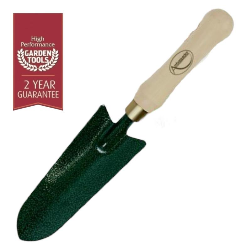 Ambassador Carbon Steel Transplanter – Durable Garden Tool with Strong Rust-Resistant Blade & Wooden Handle for Precision Planting & Transplanting Gardening Essential Summer Essential