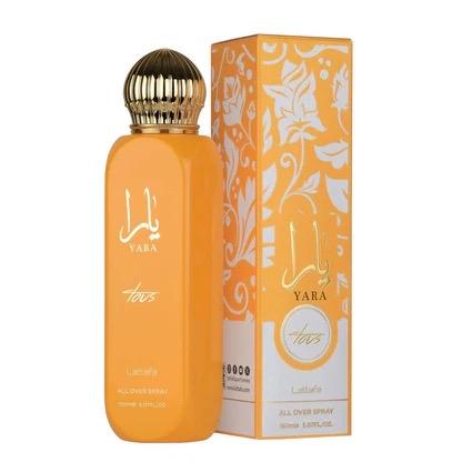 Lattafa Yara All Over Spray 150ml | Women’s Arabian Body & Hair Mist | Yara, Fakhar, Mayar, Shahd, Haya, Ameerat Al Arab & Badee Al Oud