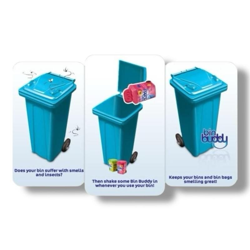 Bin Aroma Cleanser Buddy Fresh 450g Berry Blast, Bin Bad Scent odour Eliminate, Odour Prevention, Preventer, Fresh Bin, Home Bin, Black Bin, Green Bin, Bin Day Household Fragrance Perfume Scented Kitchen Fresh Smell eliminator
