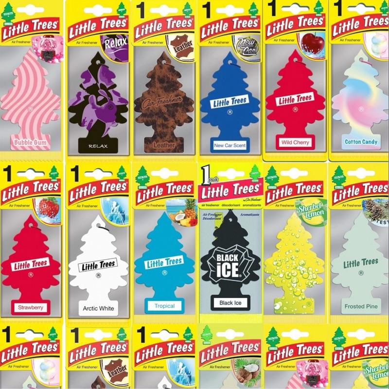 Little Trees Air Freshener – Iconic Hanging Car Scents with a Wide Range of Fragrances, Car Perfume Hanging Scents, Hang From Rear View Mirror, Car Accessories, Fresh Smell, Vanilla, Black Ice, Bubblegum And More! Car Air Frreshener