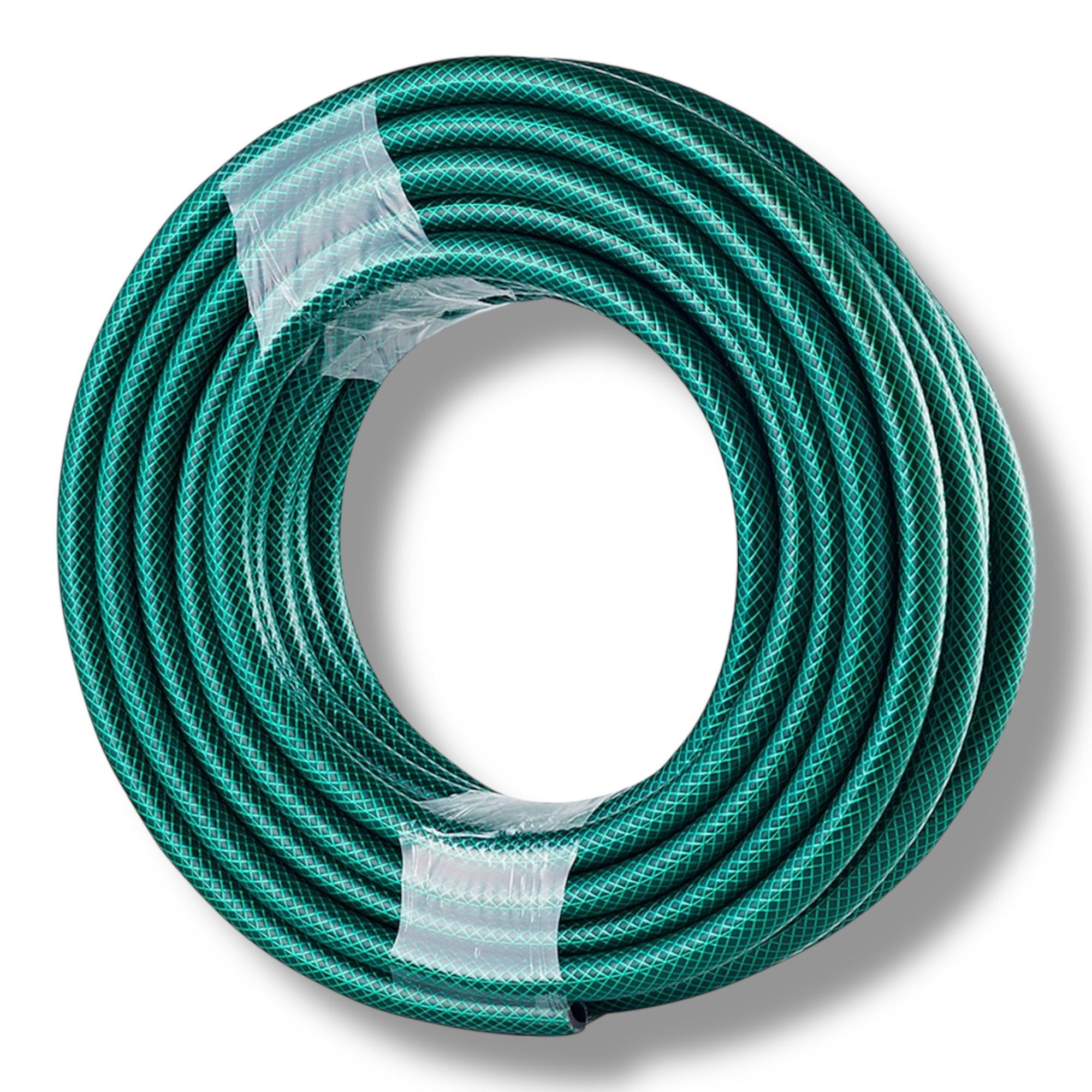 Marksman Garden Hose 1/2” Reinforced With 4 Pc Attachments - PVC 15/30/50 Meters