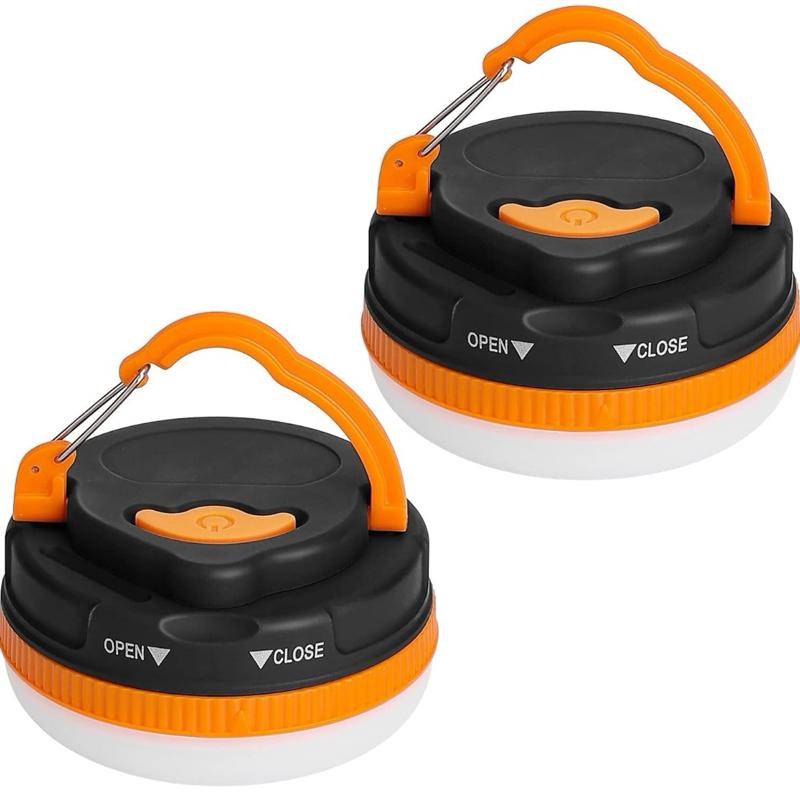 Magnetic Portable Camping Light | Bright LED Lantern with 5 Light Modes | Built-in Hook & Magnetic Base for Hands-Free Use | Ideal for Camping, Hiking, Emergencies, Work & Outdoor Use – Kingavon