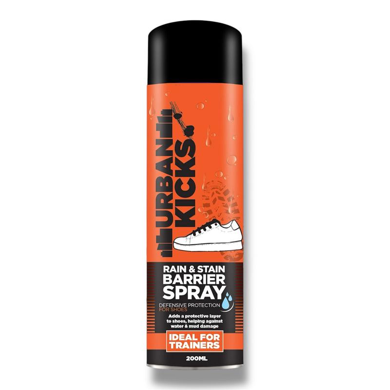 Rain & Stain Protector Barrier Spray - 200ml, For Trainer, Work Boot, Shoe Protector - Suitable For All Shoes - Urban Kicks Footwear Comfort Leather Cover Walking, Long Lasting Use