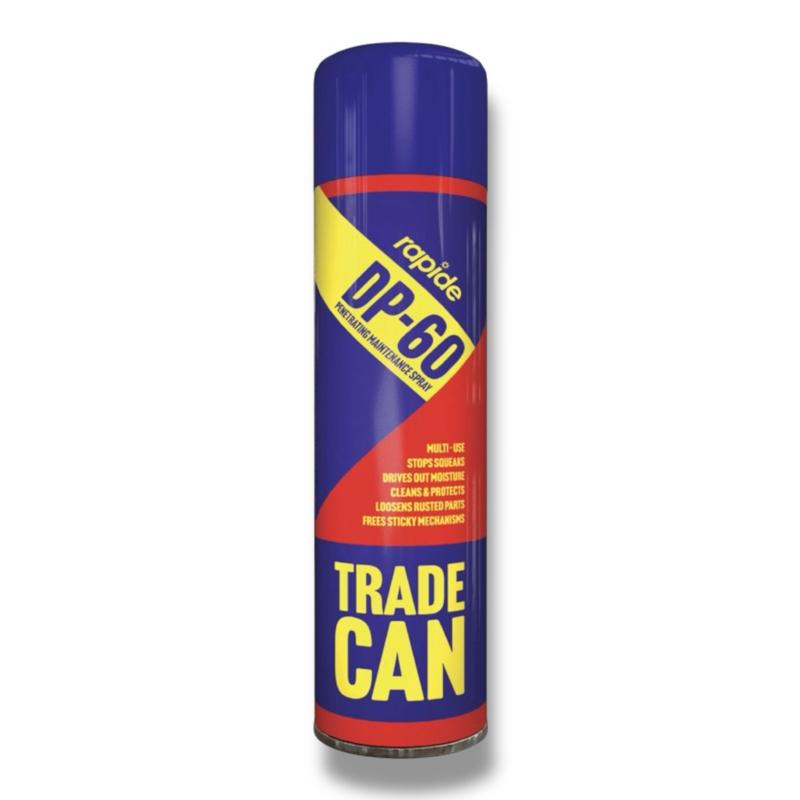 Rapide DP60 Penetrating Maintenance Spray | Rust Remover | Moisture Displacer | Corrosion Protection | Multi-Purpose Spray for Tools, Cars, Home, Garage & Workshop Use