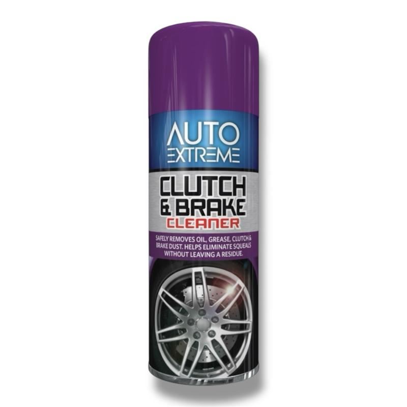 Clutch & Brake Cleaner 500ml – Fast-Drying, Residue-Free Formula, Removing Grease, Oil & Brake Dust – Maintains Optimal Braking Performance & Extends Component Lifespan – Easy to Use - Rapide AX detailing supplies