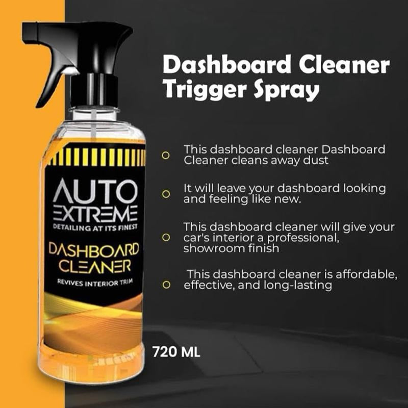 Dashboard Cleaner 720ml | Car Interior Cleaner | Cleans & Revives