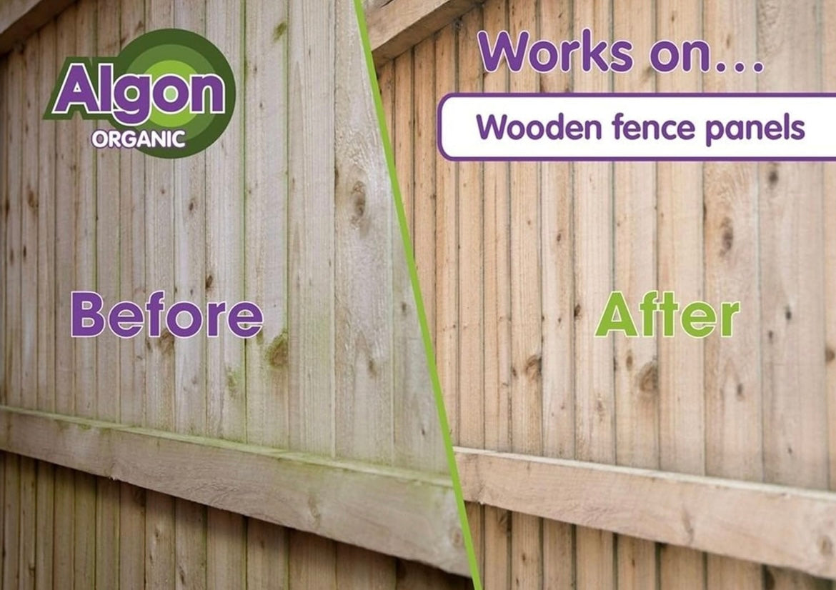 Algon - Path, Patio, Decking, Driveway Cleaner - 2.5L Concentrate - Non Scrub Formula