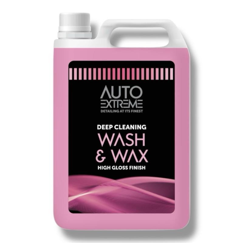 Auto Extreme Wash & Wax 3L | Streak Free High Gloss Finish | Rapide