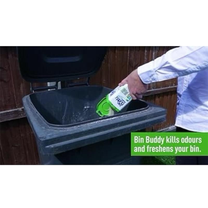 Bin Aroma Cleanser Buddy Fresh 450g Citrus & Citronella (Citrus Zing), Bin Bad Scent odour Eliminate, Odour Prevention, Preventer, Fresh Bin, Home Bin, Black Bin, Green Bin, Bin Day Household Fragrance Perfume Scented Kitchen Fresh Smell eliminator