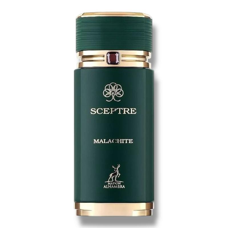 Sceptre Malachite 100ml EDP — Unisex Fresh-To-Warm Arabian Perfume | Mango-Like Citrus, Spicy Floral Heart & Amber-Woody Base | Long-Lasting Signature Scent By Maison Alhambra
