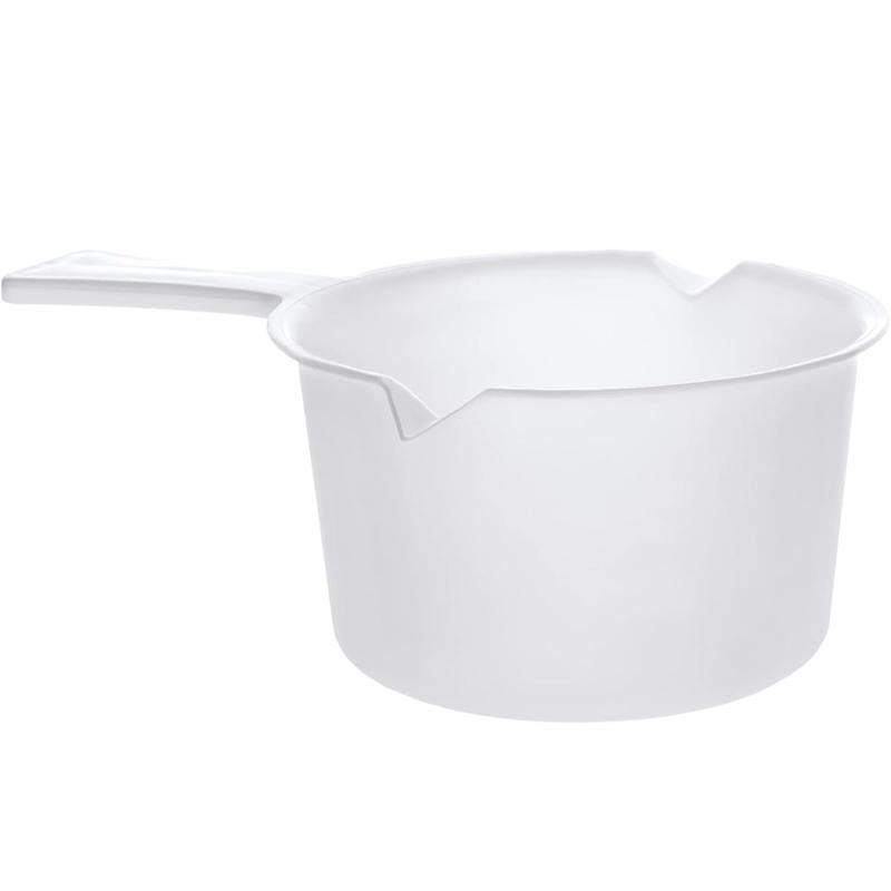 Microwave Saucepan 0.5L – Lightweight Cooking Pot Convenient & Versatile Cooking. Mess Free Kitchen Pot. Cookware. Ideal For Noodles, Pasta Soup, Porridge, Sauces and More. Microwave and Dishwasher Safe. Lid White