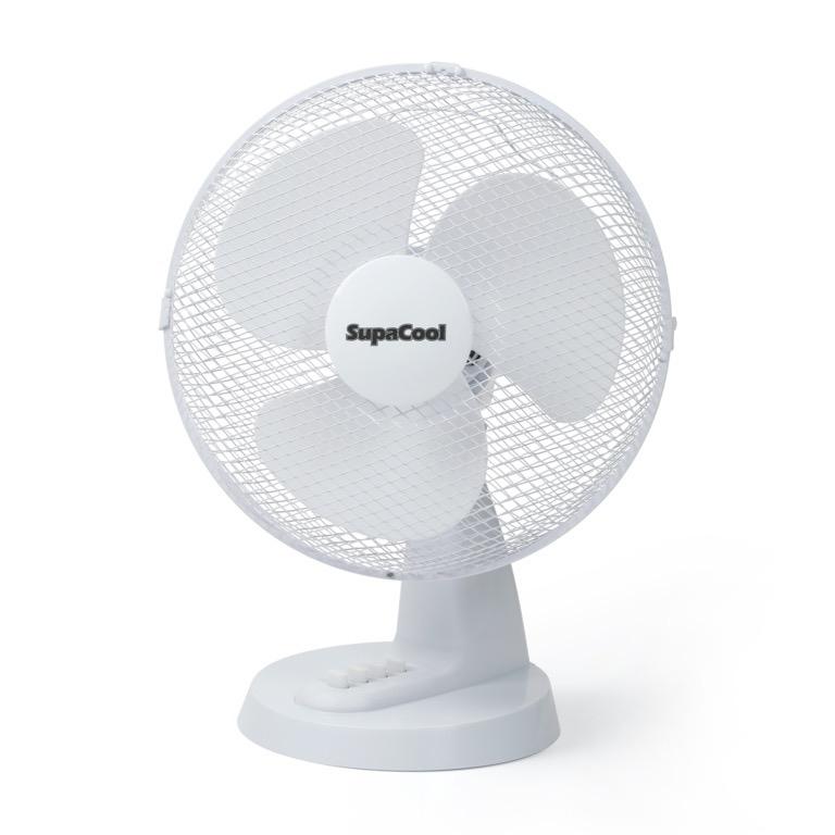 Oscillating Desk Fan 9” & 12” | Quiet Cooling | Speed Settings | 3 Year Warranty | Summer Time Essential