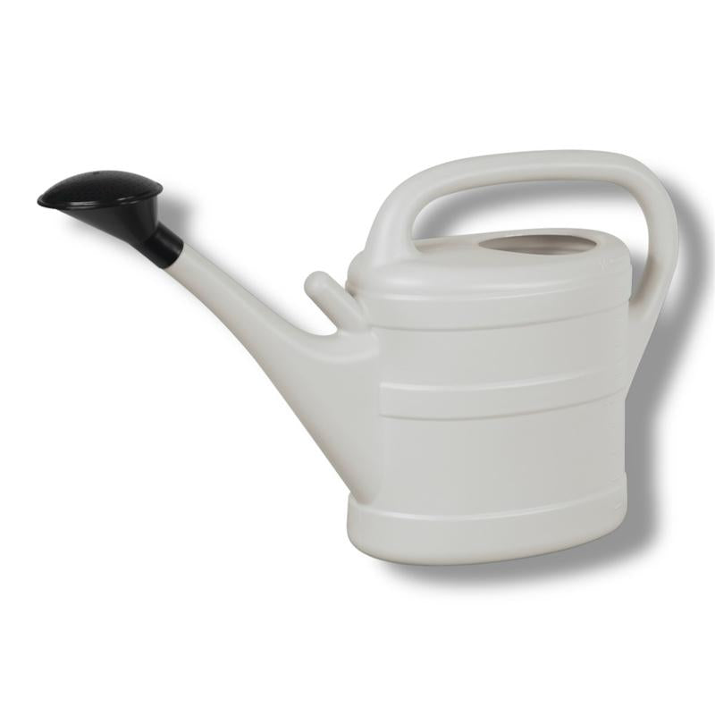 10L Recycled Watering Can for Garden Plants | Eco-Friendly Durable Plastic with Removable Rose | Easy to Use Large Capacity Outdoor Watering Can - Green & Home