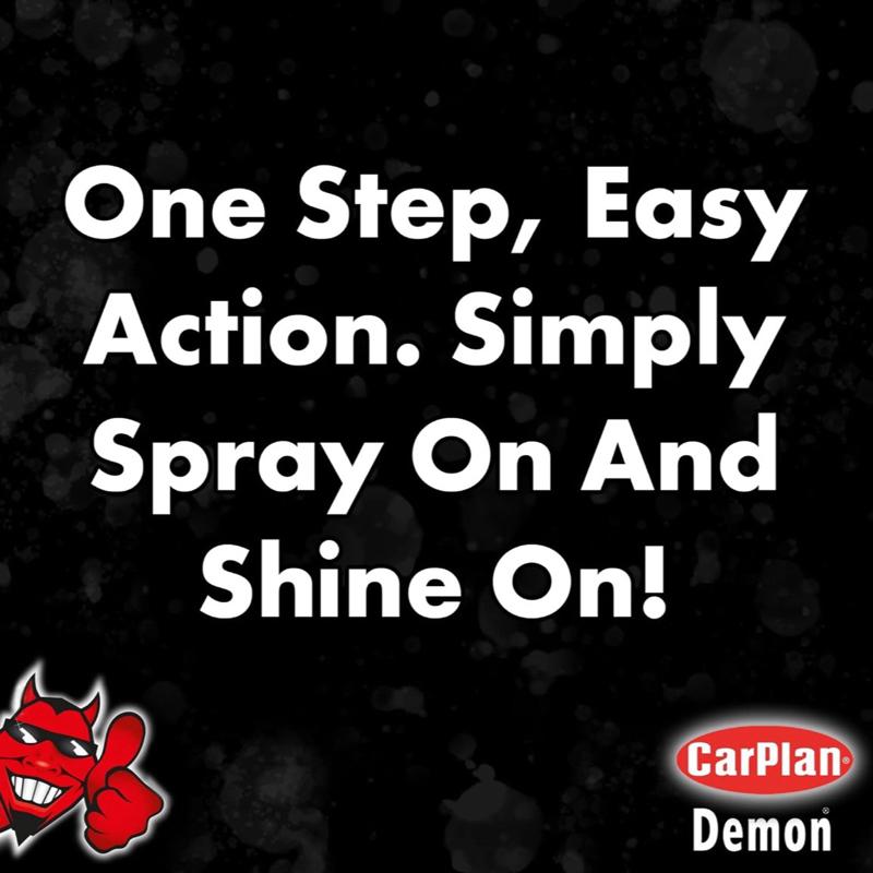 Tyre Shine And Protection 1L Spray, Spray And Dry CarPlan Demon Tyres 1L – Ultimate, Wheel Cleaning, Auto, Auto motive, Valeting, Car Wash. Cleaner. automotive products detailing tools