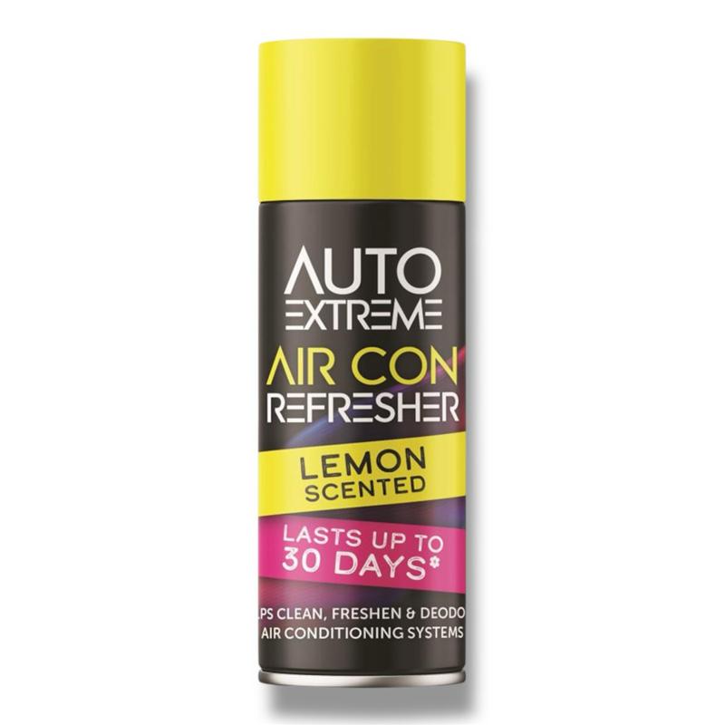 Car Air Conditioning Refresher, Lemon Scented, Freshener, Air Conditioning Cleaner, Car Care, Valeting, Detailing machine polish wash tools supplies