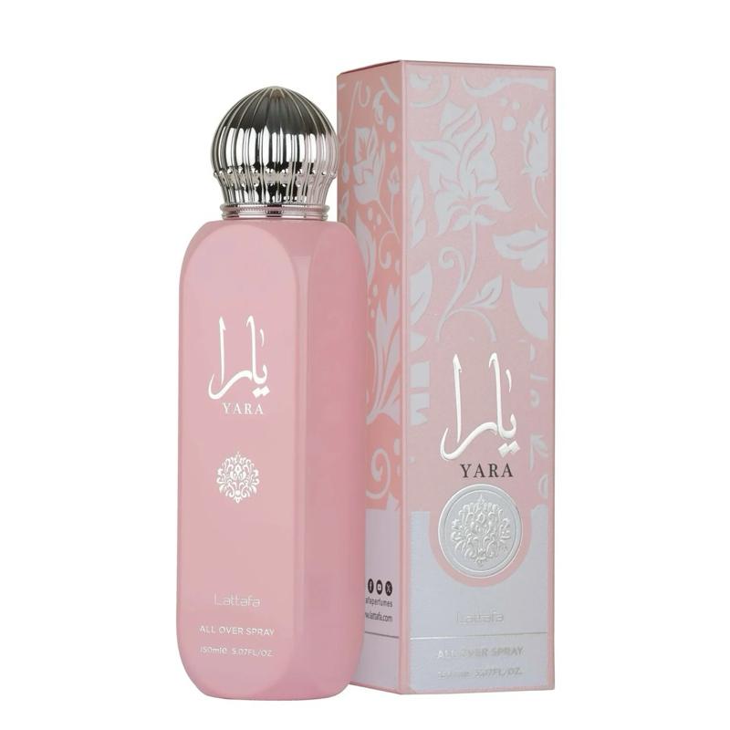 Lattafa Yara All Over Spray 150ml | Women’s Arabian Body & Hair Mist | Yara, Fakhar, Mayar, Shahd, Haya, Ameerat Al Arab & Badee Al Oud