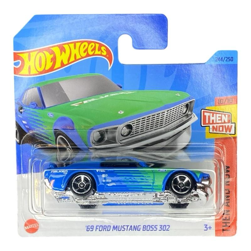 Hot Wheels | Ford Mustang Boss 302 1969 | Mattel | Muscle Car | Die Cast | Collectible | Model Car | Toy Car