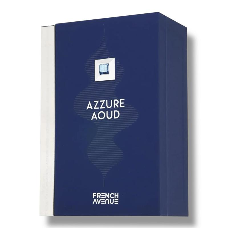 French Avenue Azzure Aoud 100 ml EDP — Men’s Luxury Arabian Oud Perfume | Bold Spicy-Fruity & Leather Scent with Long-Lasting Impact