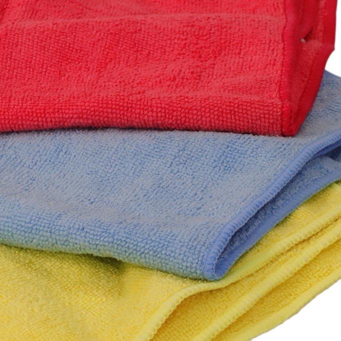 6 Pack XL Microfibre Towels 30cm x 40cm For Cars, Home, Windows & Surfaces | Reusable & Highly Absorbent | Cleaning Towels